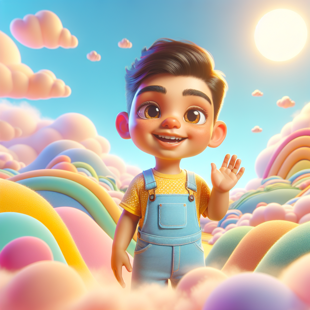 Pablo's Amazing Mountain Adventure — scene from the story
