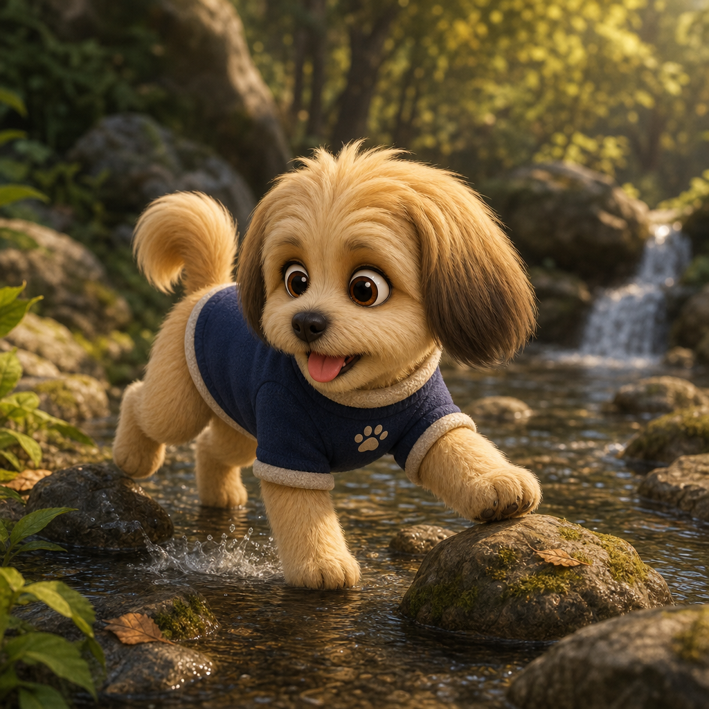 Turbo Finds His Way — scene from the story
