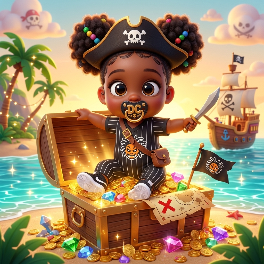 Dreaded's Pirate Treasure Hunt — scene from the story
