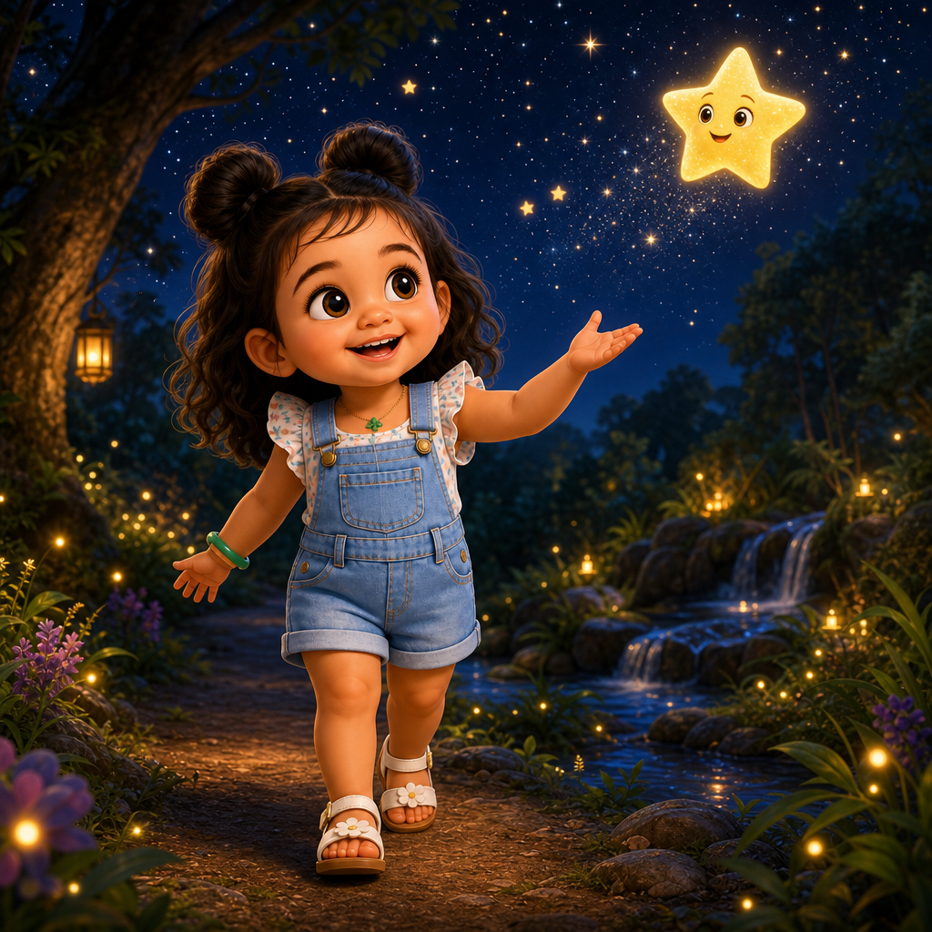 Serenity's Starry Song — scene from the story
