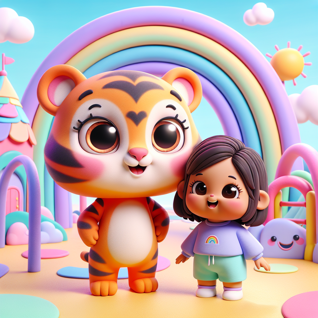Tigey and Mona's Adventure — scene from the story