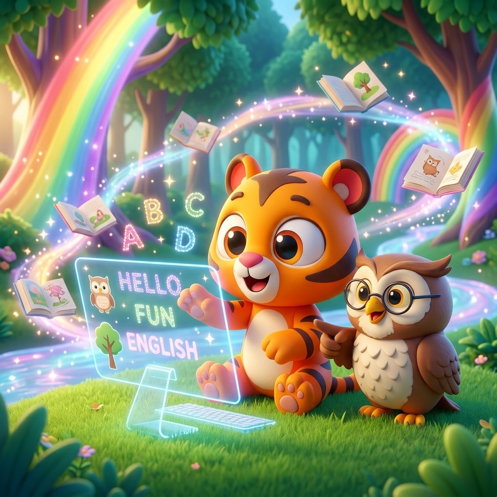 Zippy's Online English Fun — scene from the story