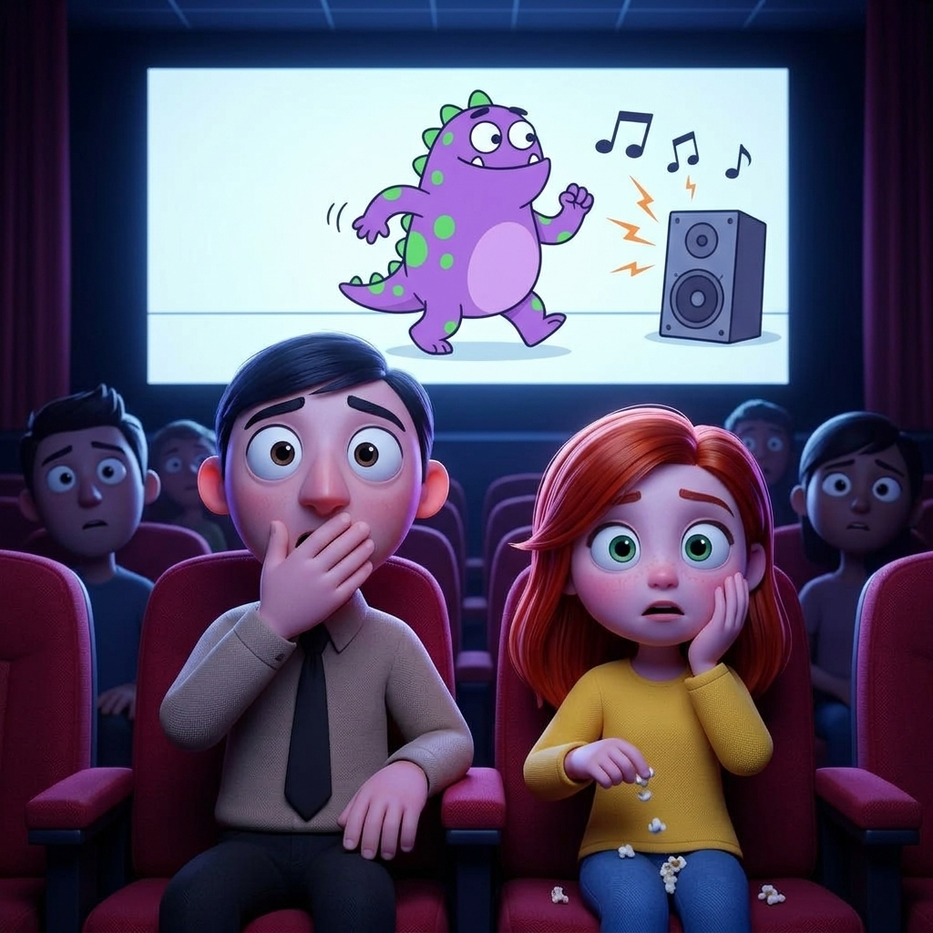 Whoops, Wrong Movie! — scene from the story