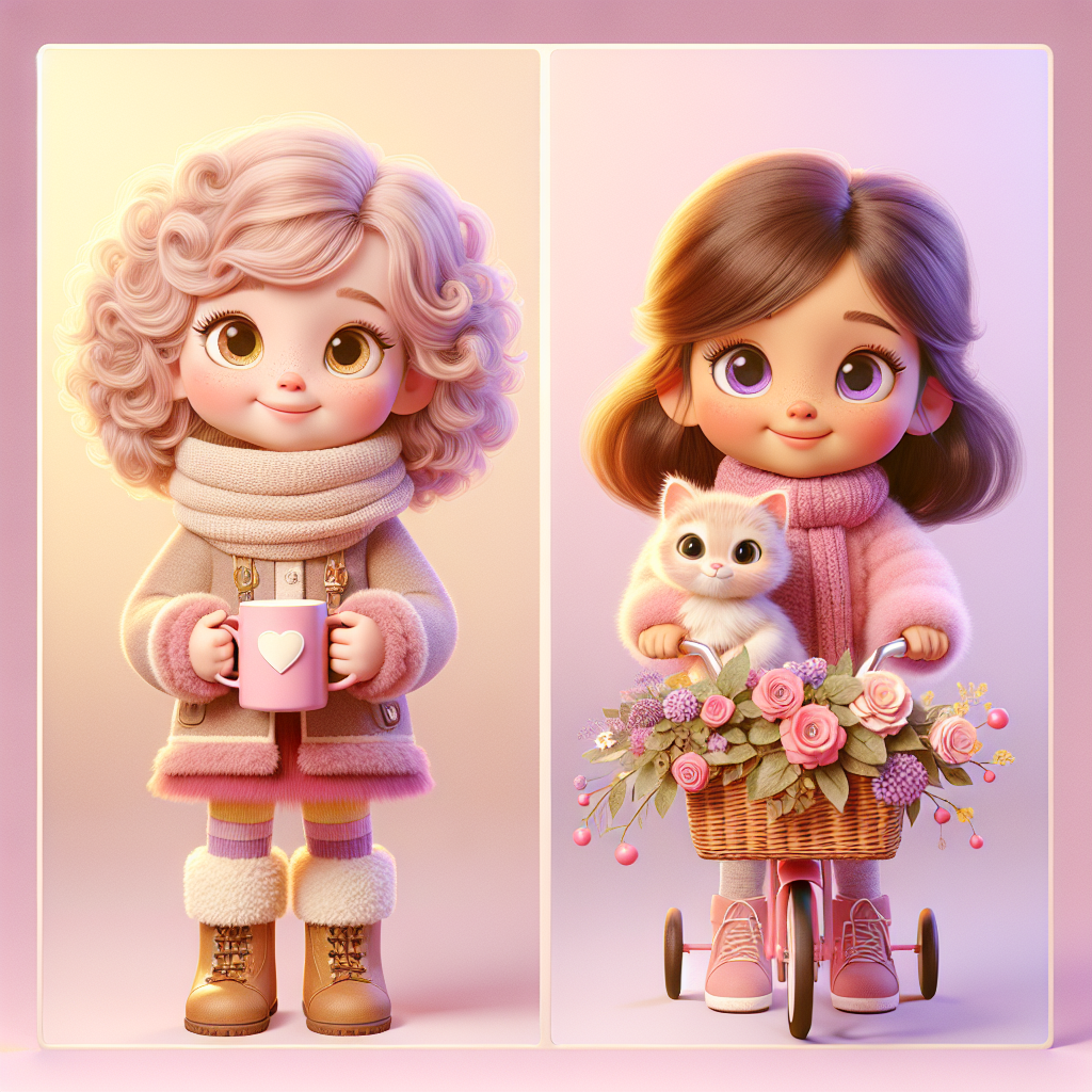 Mia and Mimi's Kindness Adventure — scene from the story