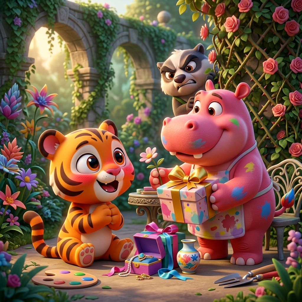 The Secret Garden Friends — scene from the story