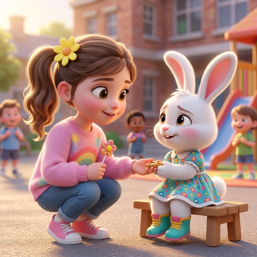 Ayla's Kind Hello — scene from the story