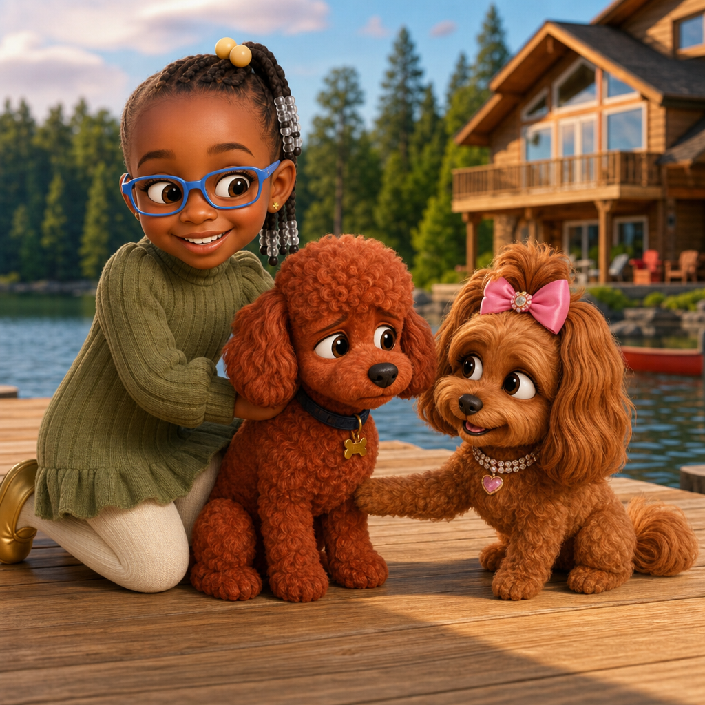 Bruno's Lake House Friend — scene from the story