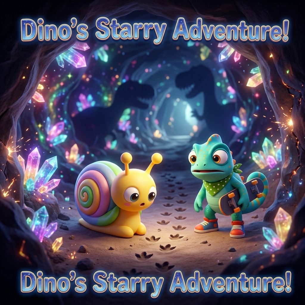 Dino's Starry Adventure! — scene from the story