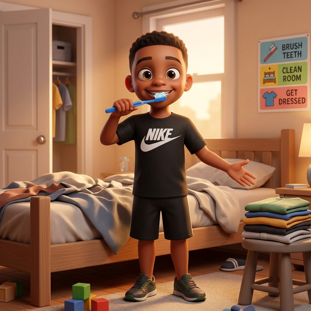 Sincere Gets Ready Today — scene from the story
