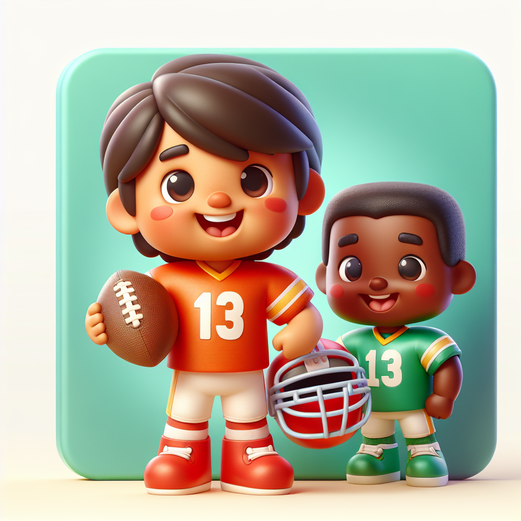 Sebastian's Football Friends Adventure — scene from the story