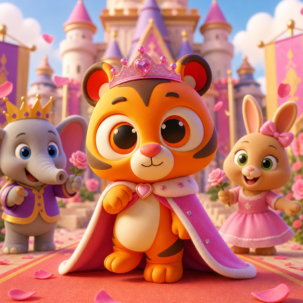 Zippy's Princess Parade — scene from the story
