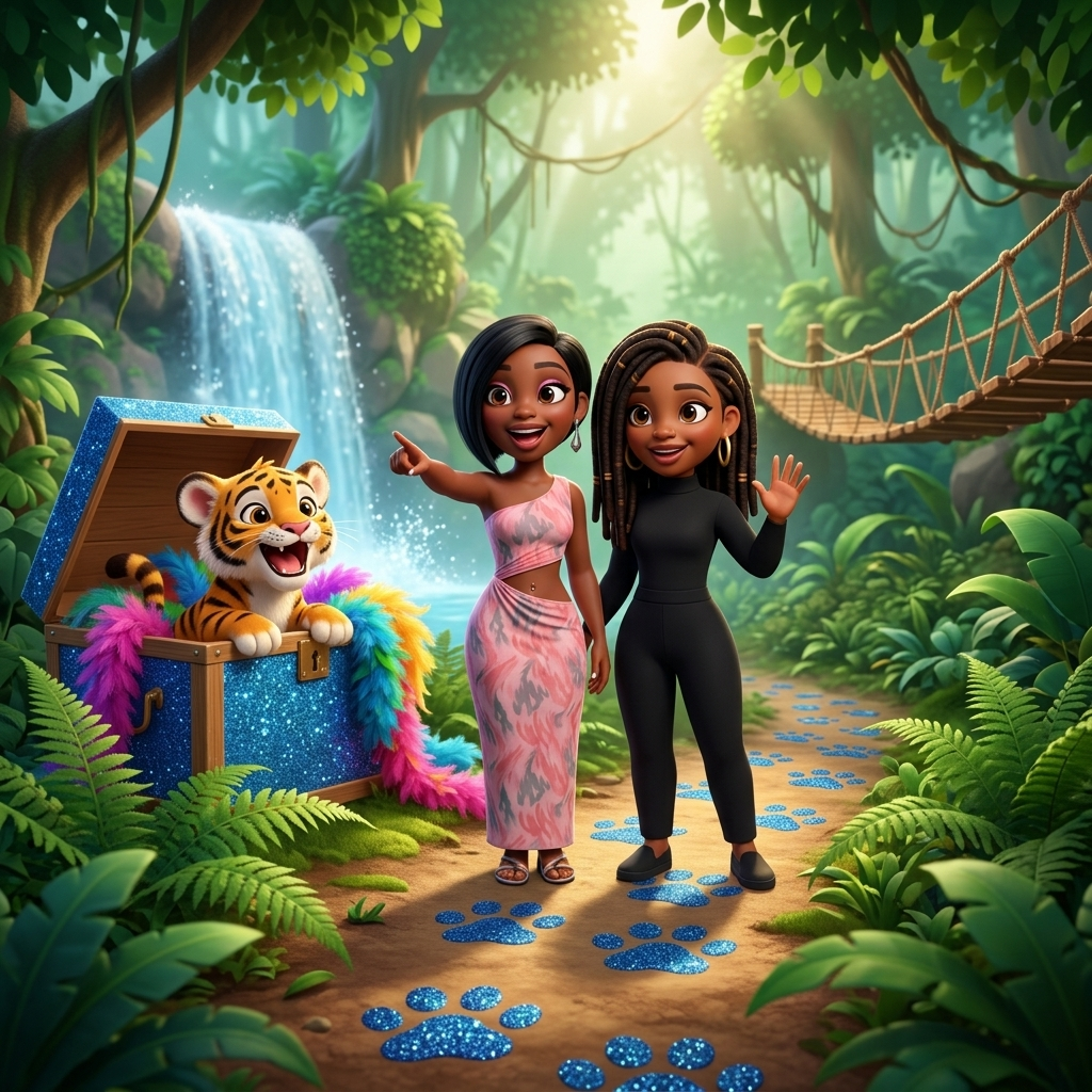 Zippy's Roar-Tastic Dance Show — scene from the story