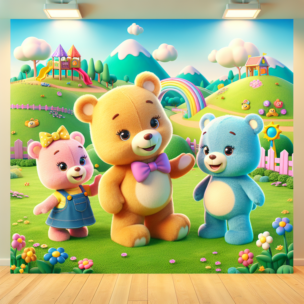 Blizzard, Misha, and Mishi's Teamwork Adventure — scene from the story