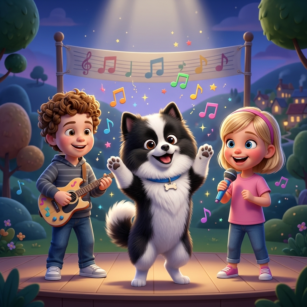 Blaze's Big Adventure Song — scene from the story