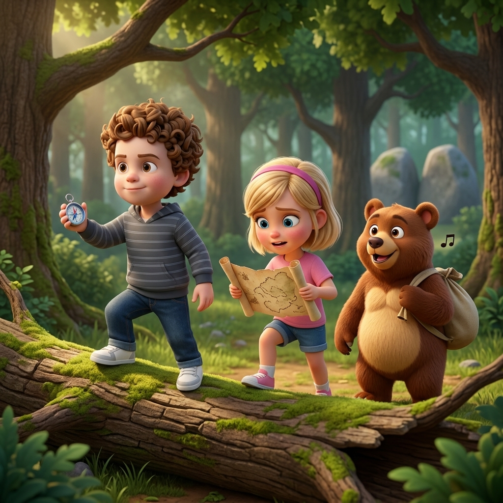 The Greatest Treasure Hunt — scene from the story