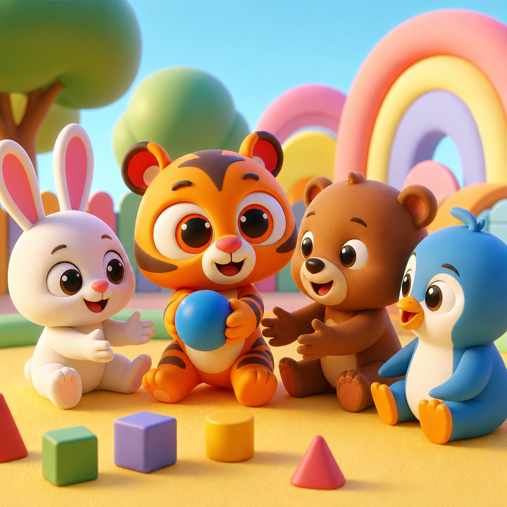 Zippy Shares the Fun — scene from the story