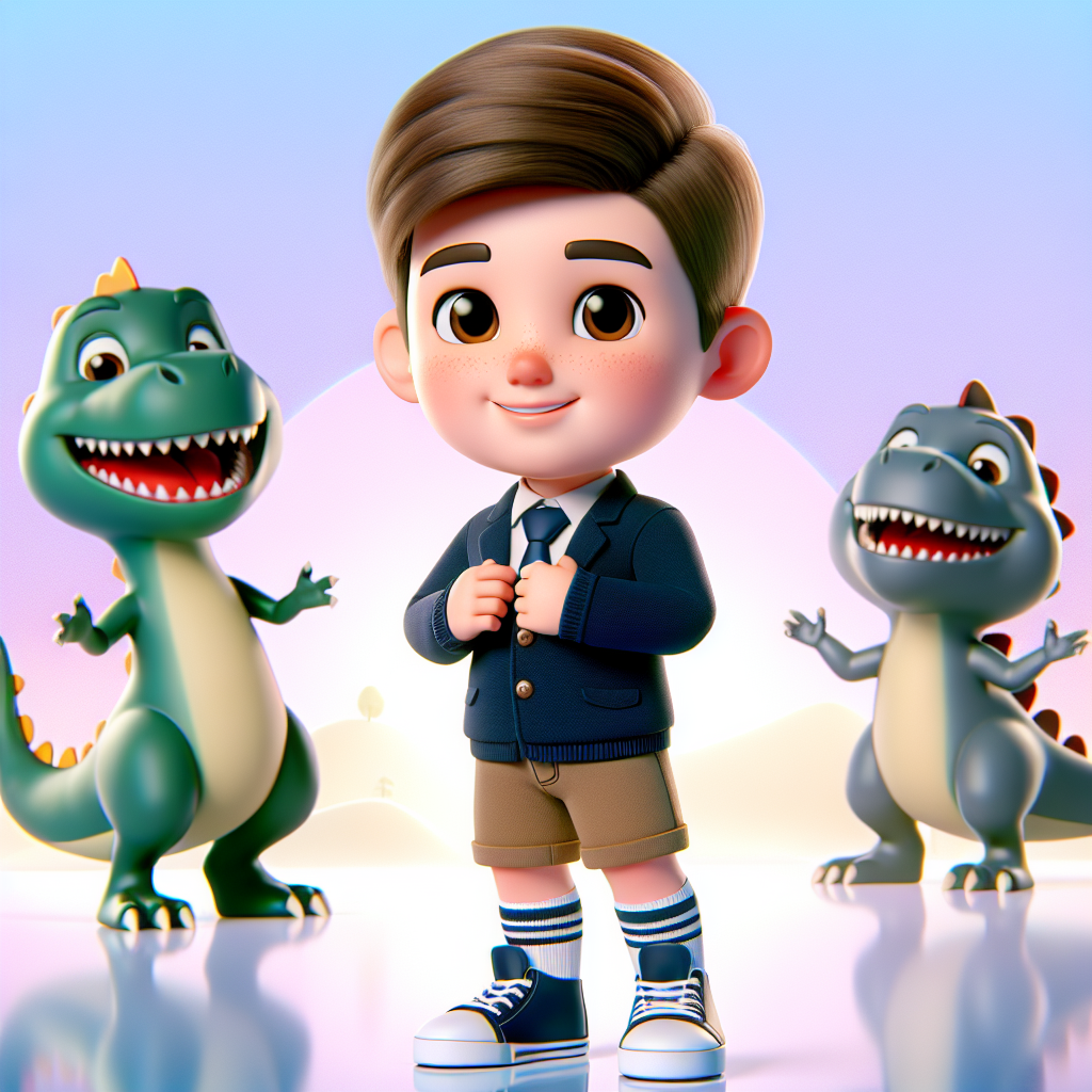 RJ's Dinosaur Adventure — scene from the story