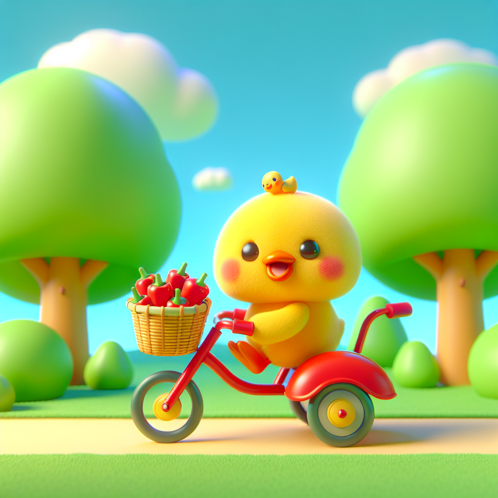 Pip's Big Adventure Day — scene from the story