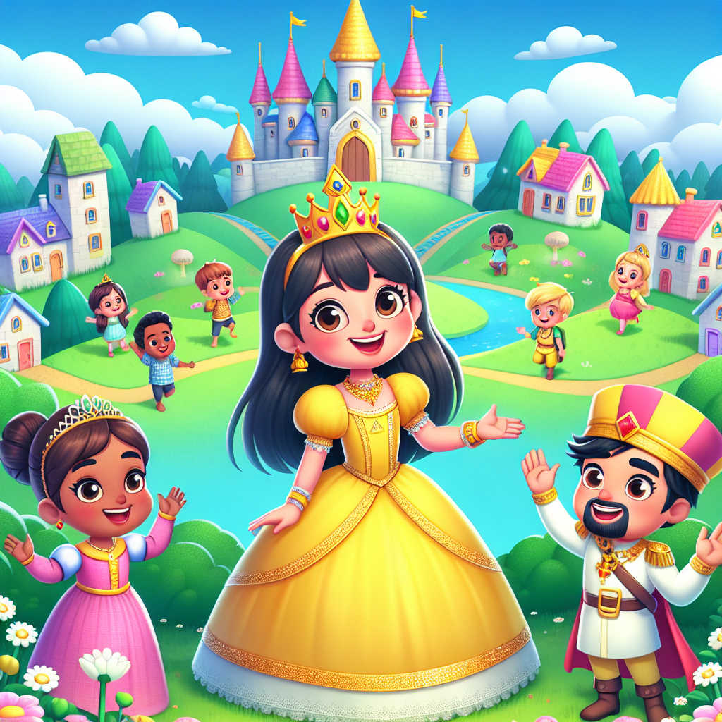 Queen Isolde's Forest Adventure — scene from the story