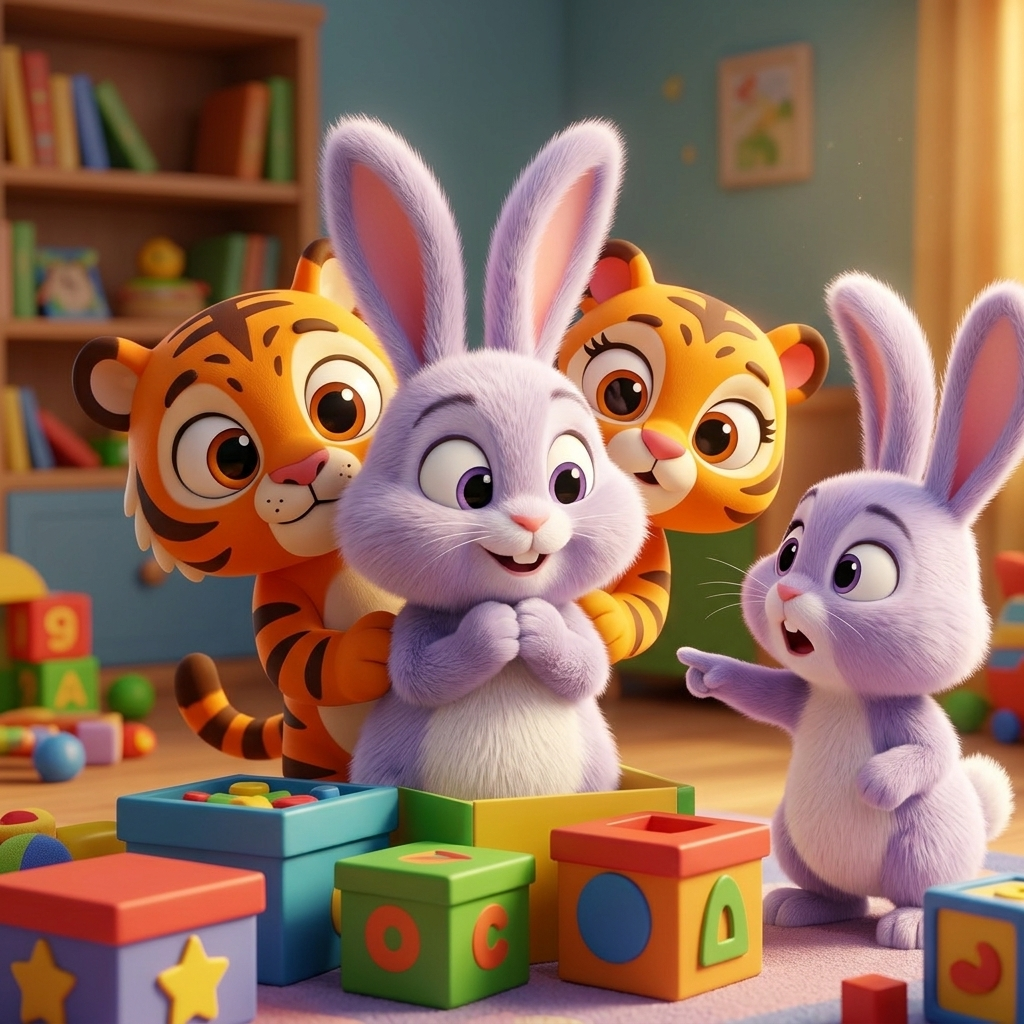 Sara's Surprise Family — scene from the story