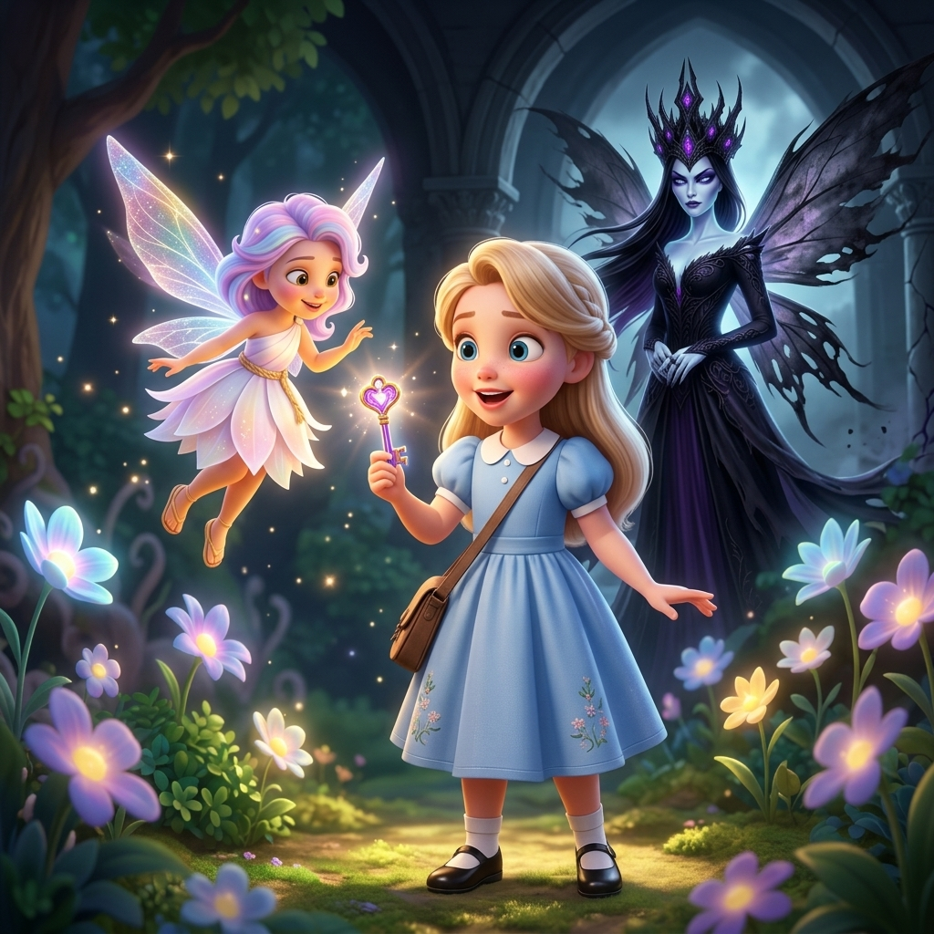 Alice And The Magic Key — scene from the story