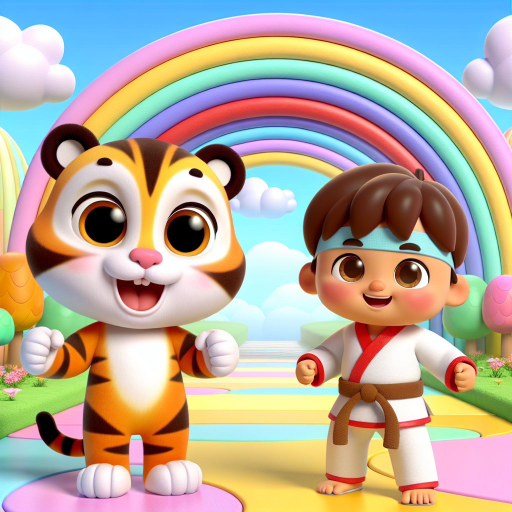 Zippy and Fighter's Forest Adventure — scene from the story