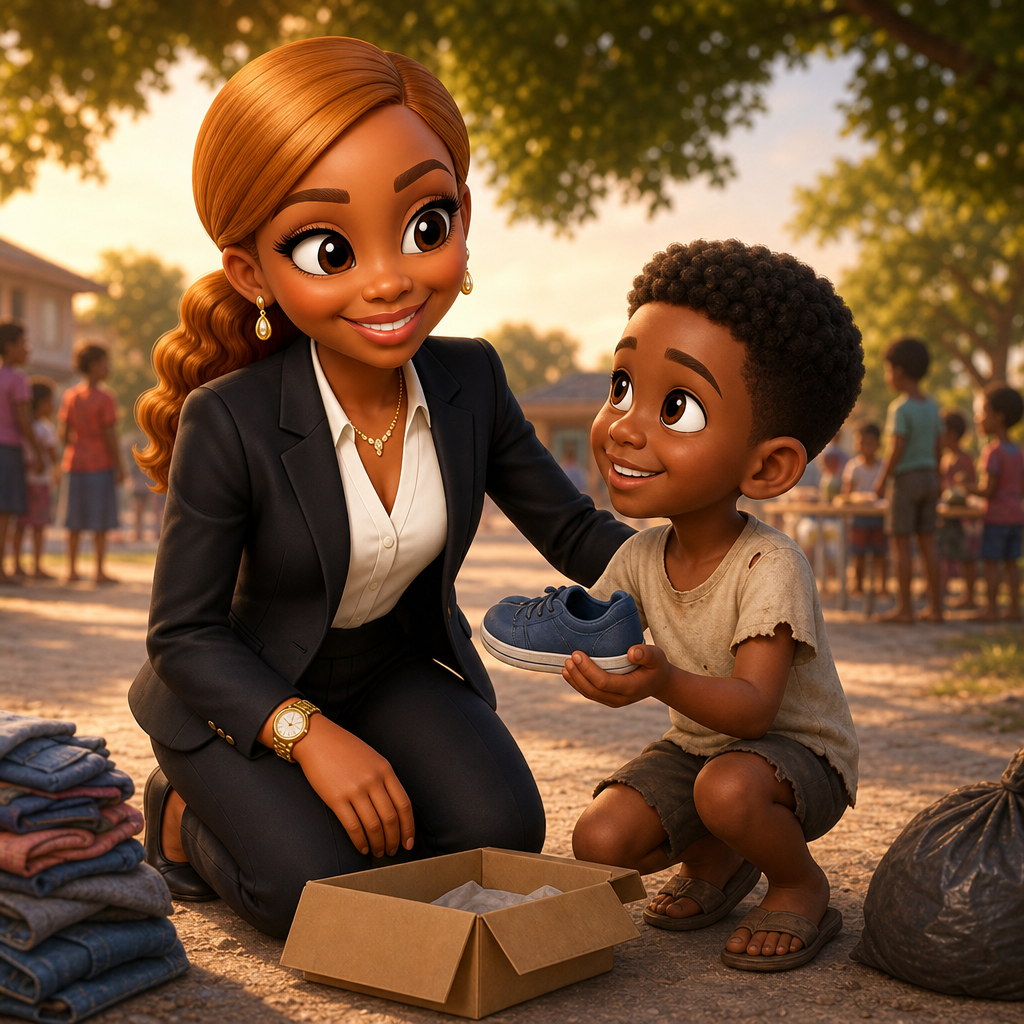 JMG’s Kindness Spark — scene from the story