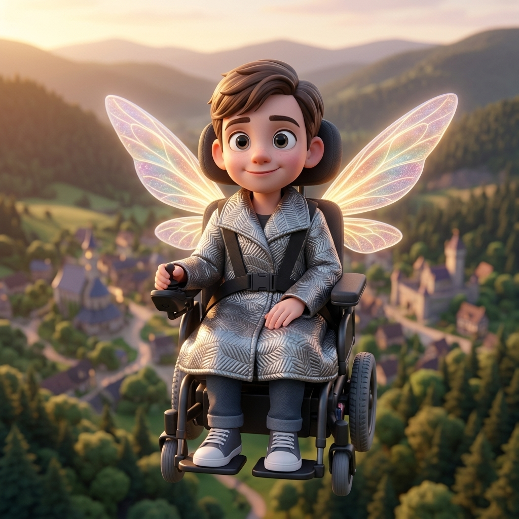 Ariella's Brave Wings — scene from the story