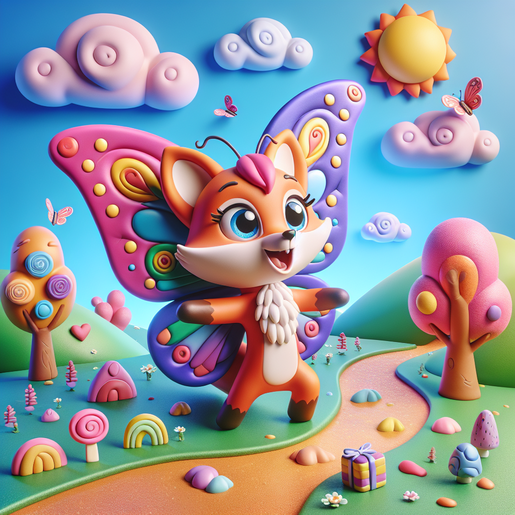 Pataflix's Sparkly Adventure — scene from the story