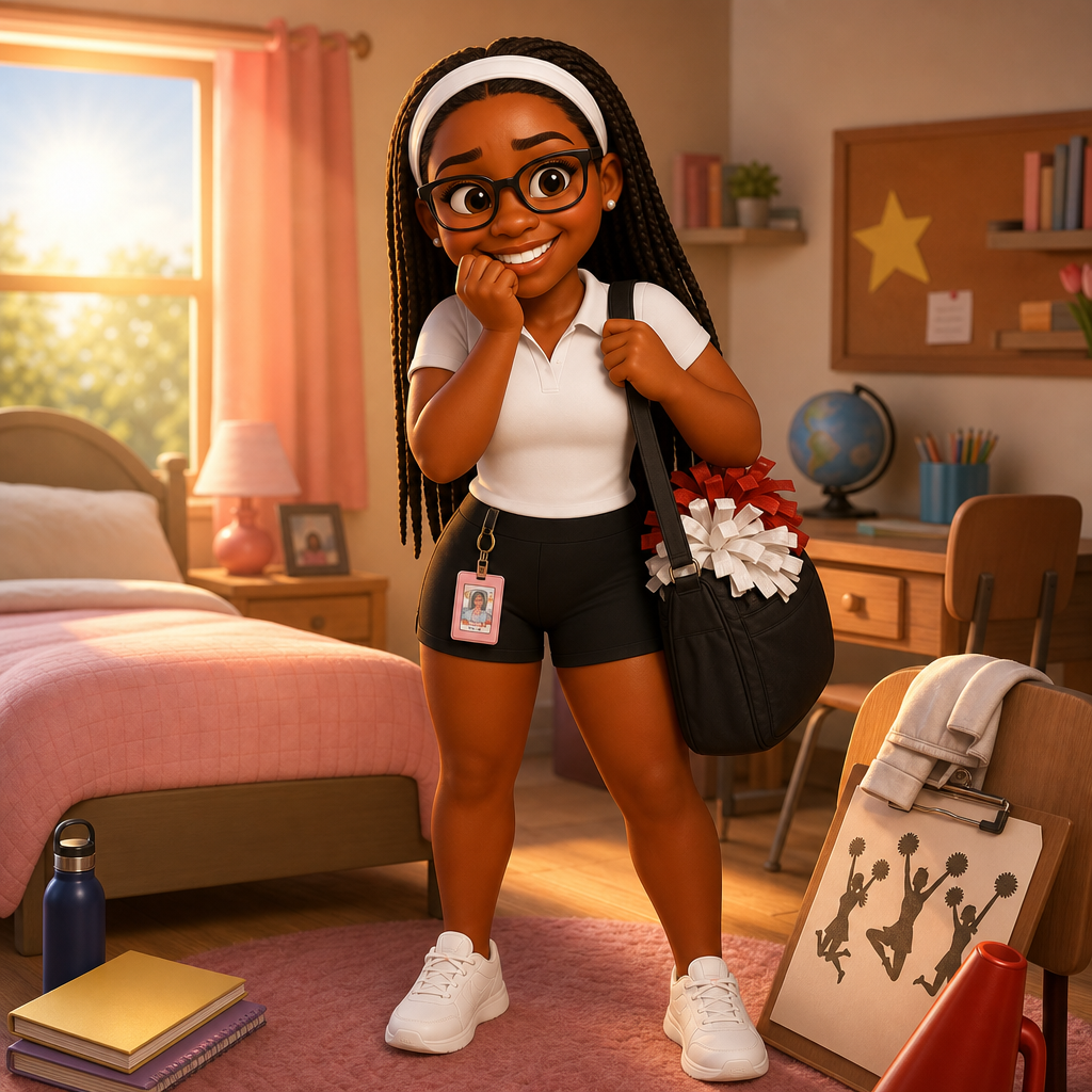 Elise’s Big Bright Day — scene from the story
