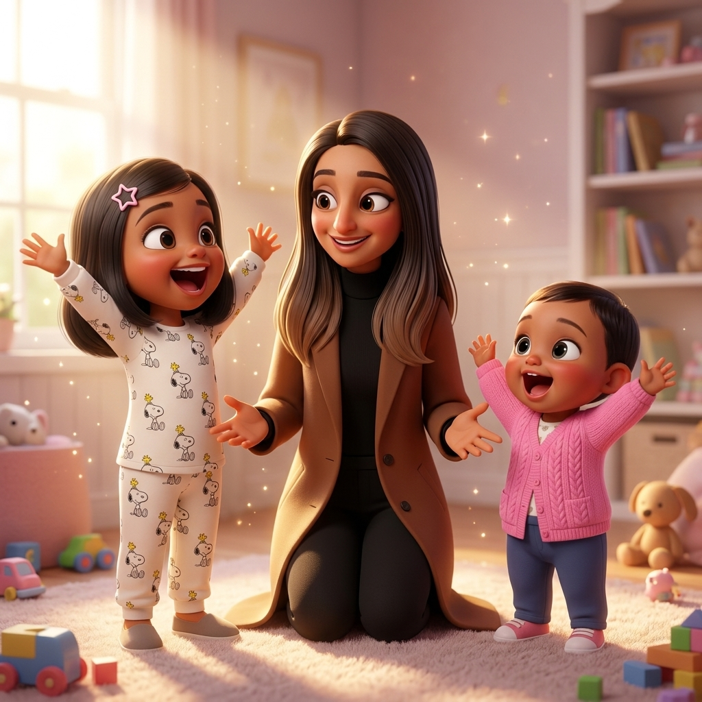 Mausi's Morning Magic! — scene from the story