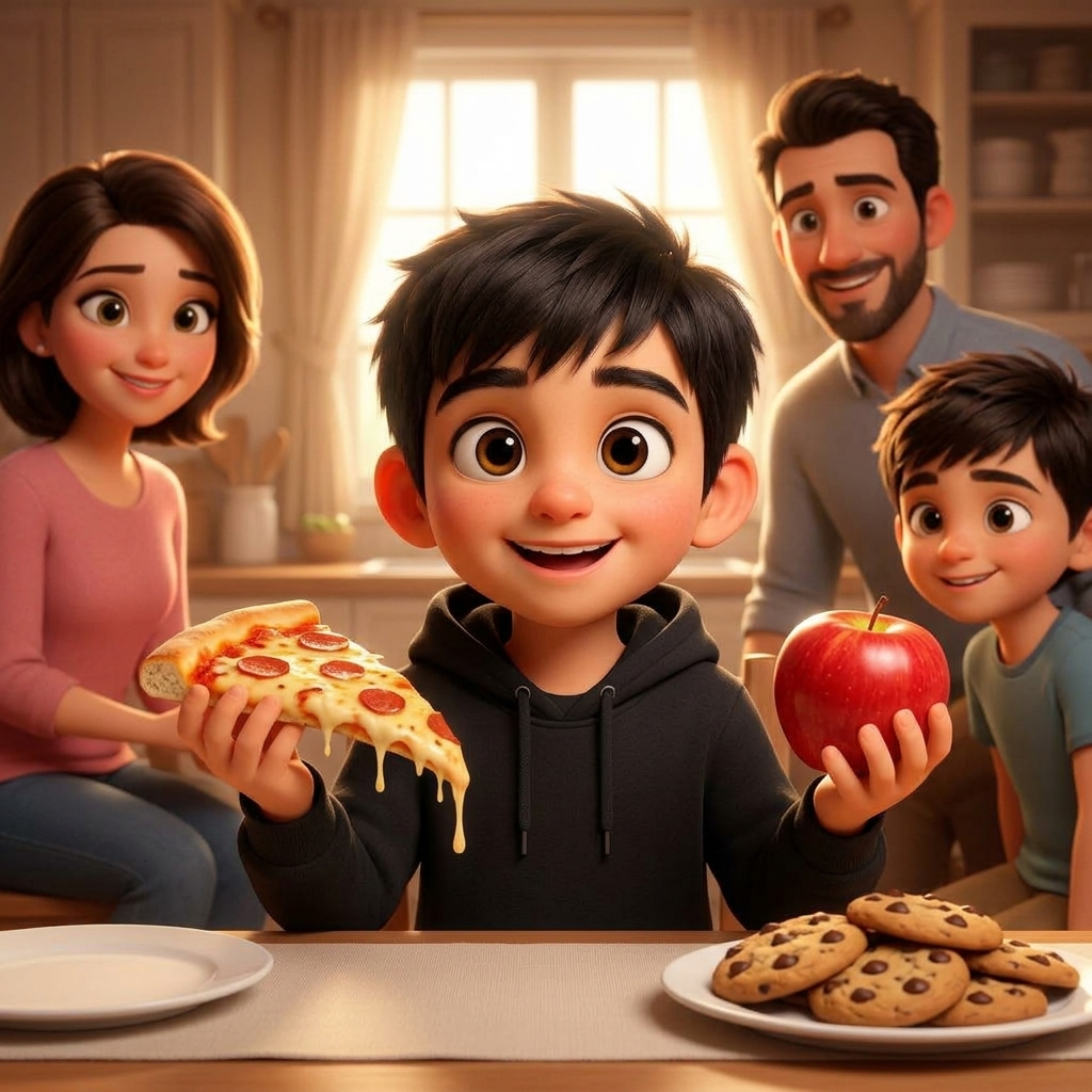 Zeyad's Amazing Me Day — scene from the story