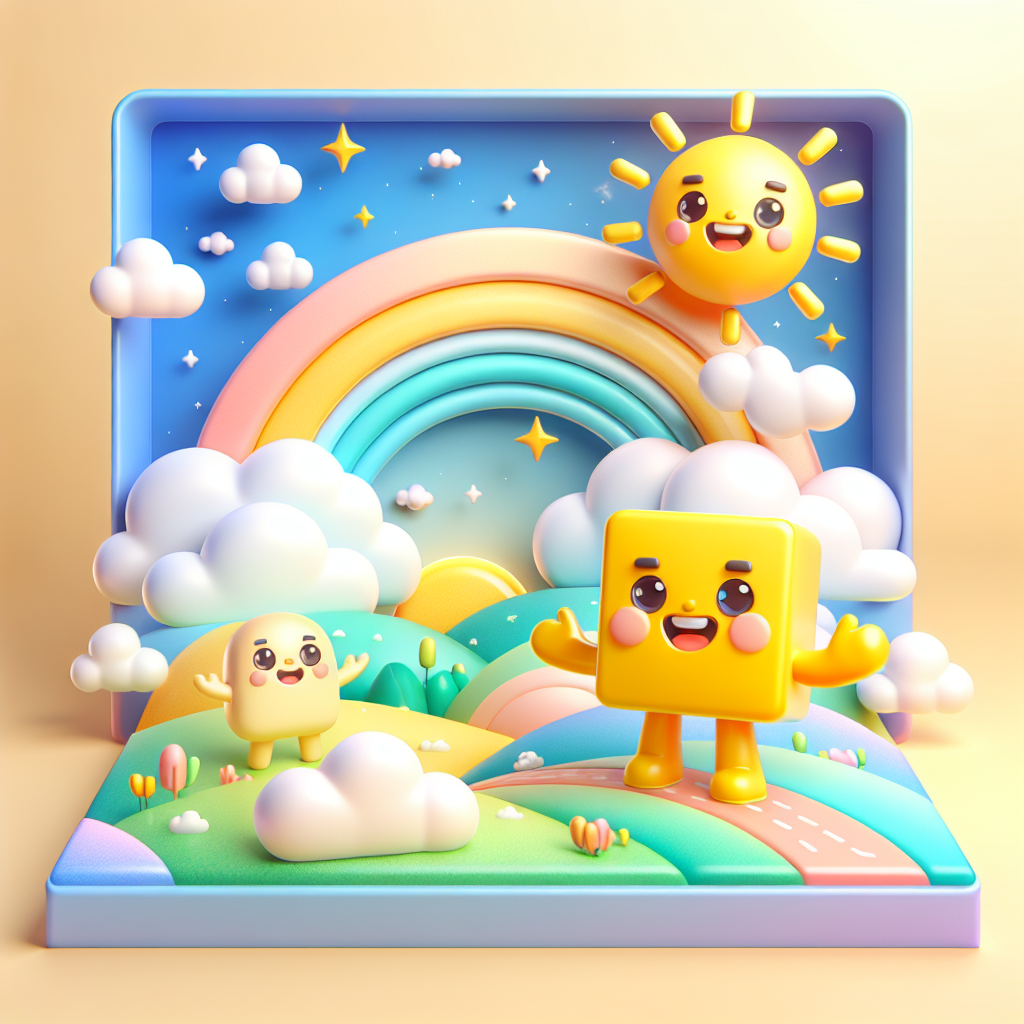 Bobby's Big Adventure Road — scene from the story
