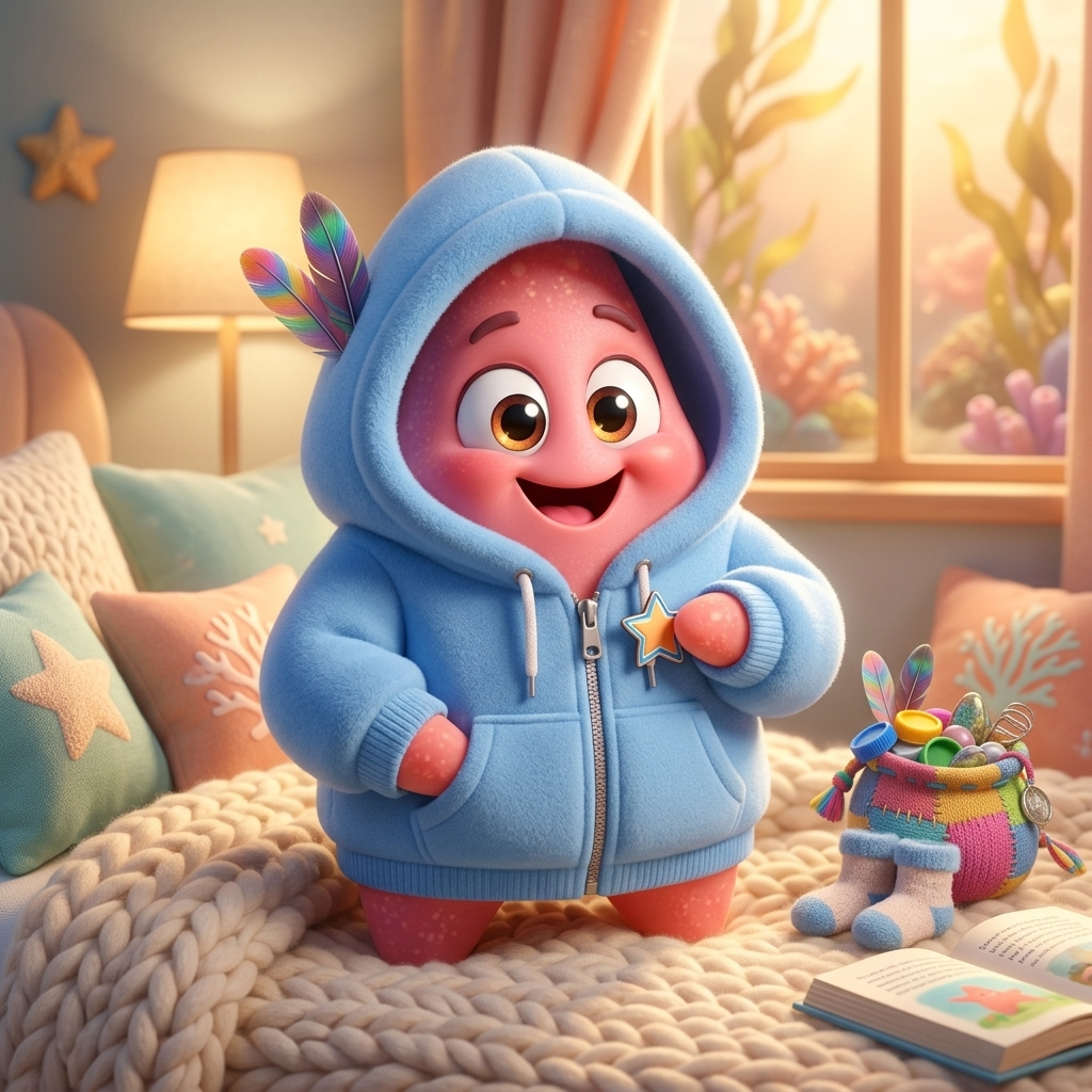 Starry's Cozy Hoodie Day — scene from the story