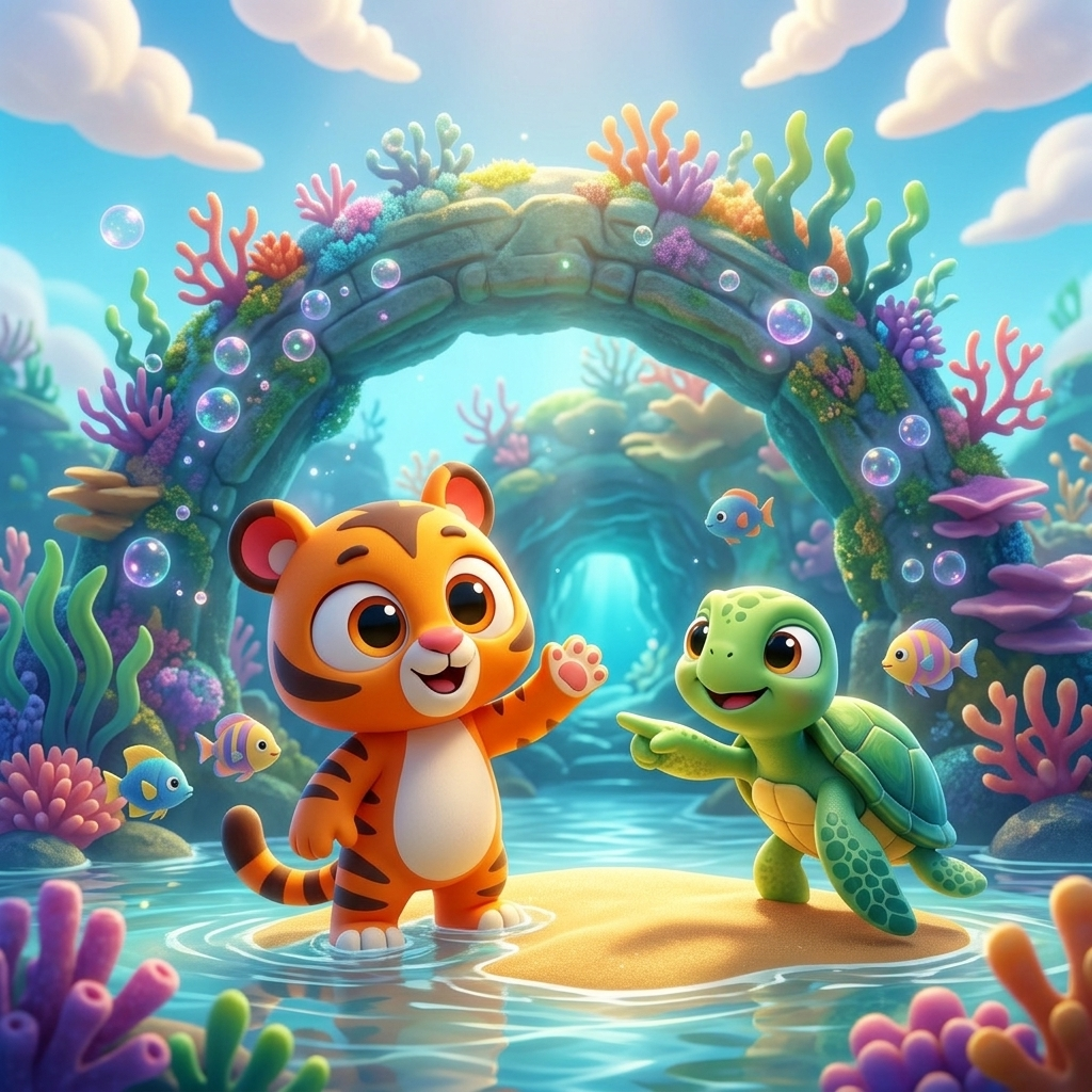 Zippy's Sunny Sea Adventure — scene from the story