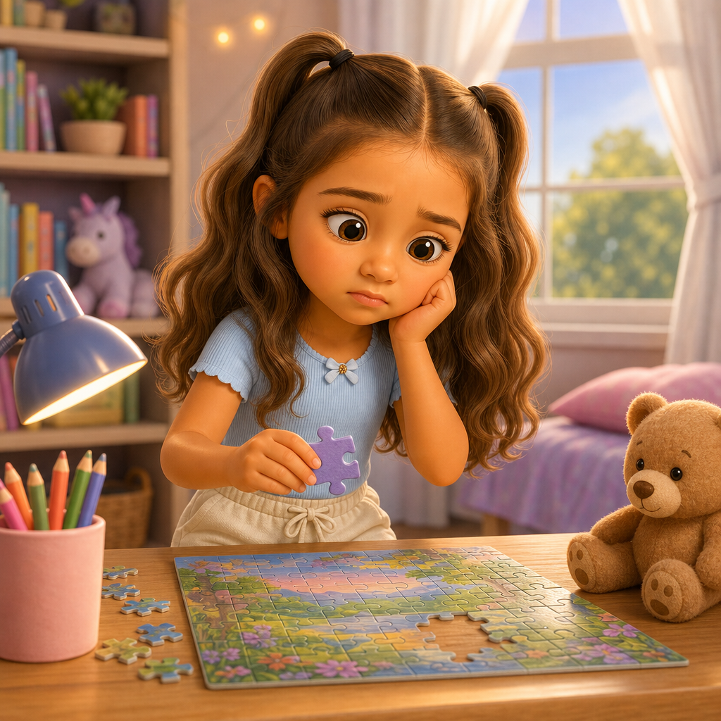 Yely Keeps Trying — scene from the story