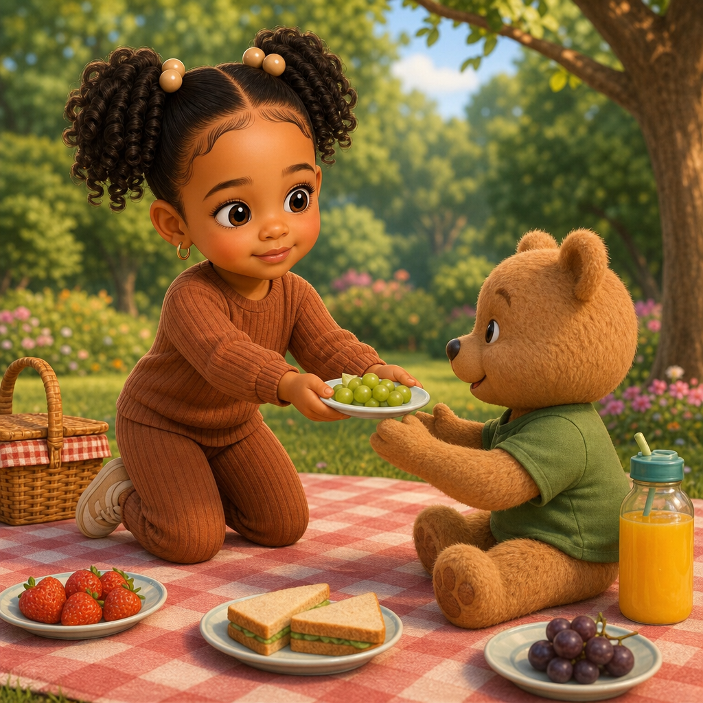Emily's Polite Picnic — scene from the story