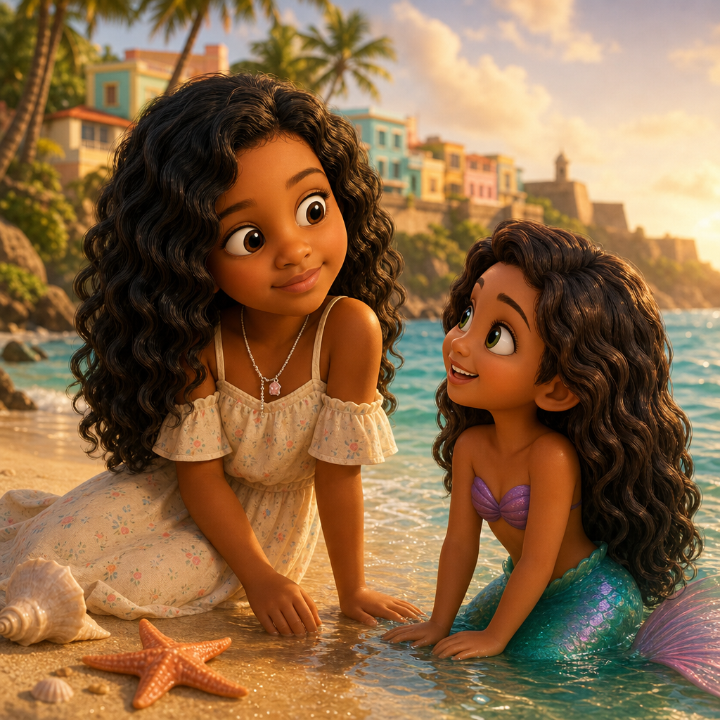 Akena’s Spanish Sea Adventure — scene from the story