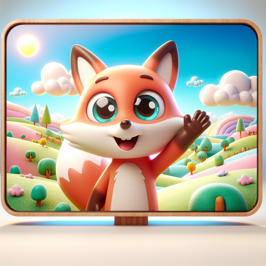 Fox's Teamwork Adventure — scene from the story
