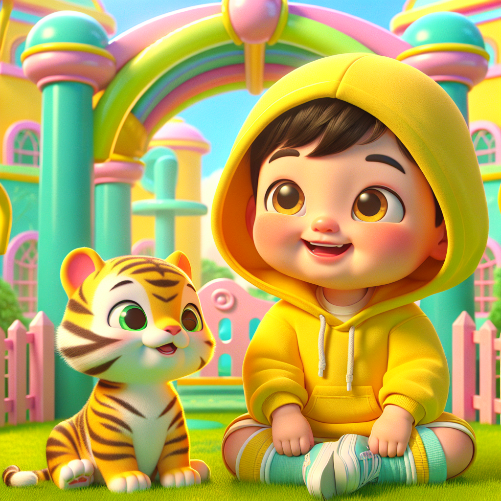 Chasing the Rainbow Together — scene from the story