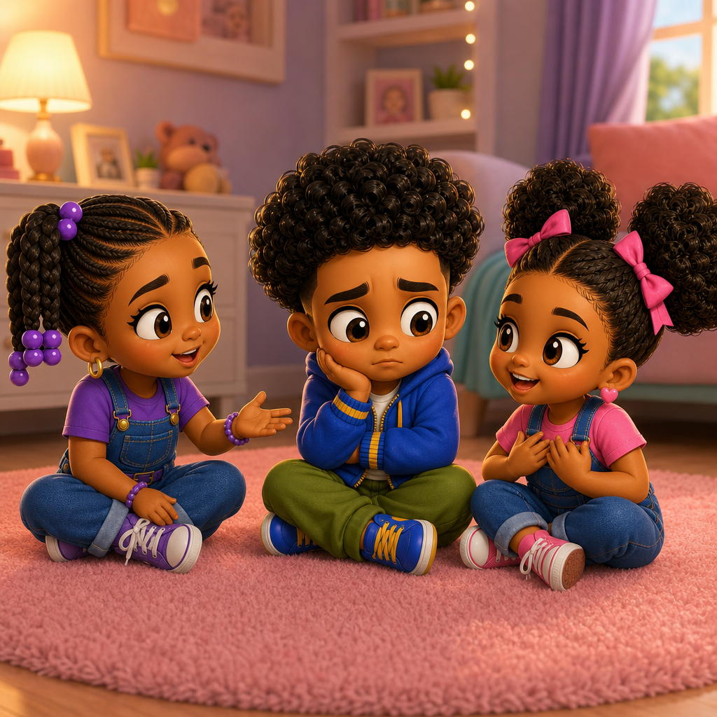 Special Sibling Bonds — scene from the story