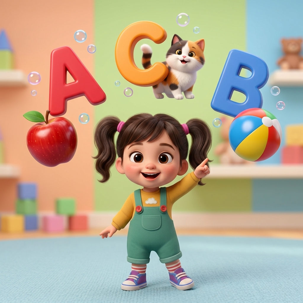 ABC Fun Time! — scene from the story