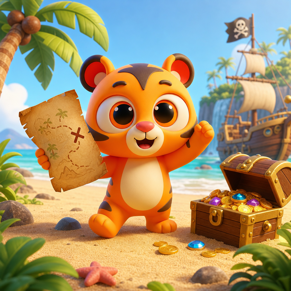 Zippy's Treasure Island