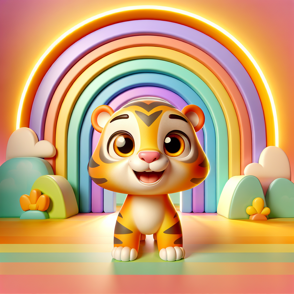 Tigey's Golden Treasure Hunt — scene from the story
