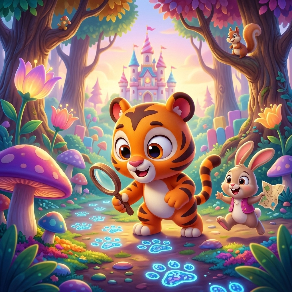 Zippy's Big Mystery Hunt — scene from the story
