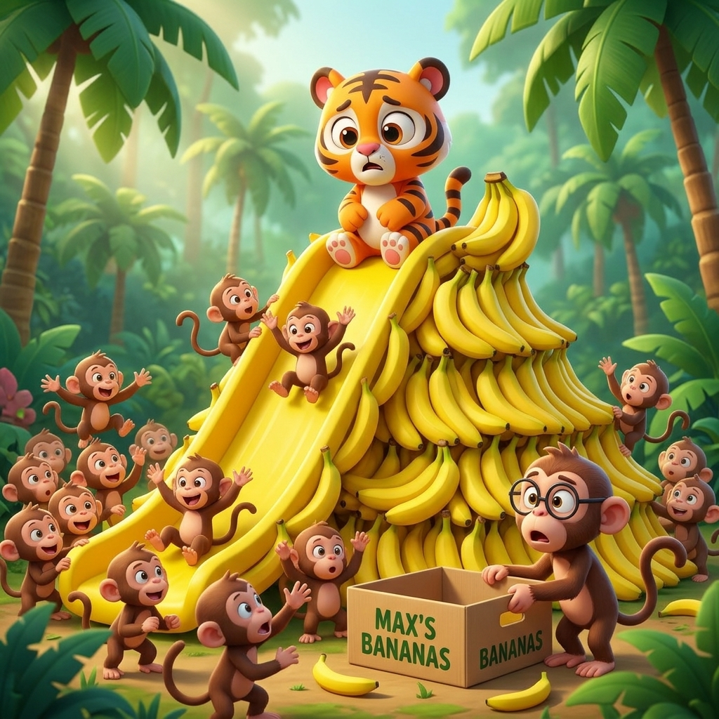 67 Silly Jungle Surprises — scene from the story
